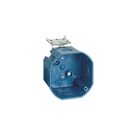 Abb Ceiling Electrical Box, 20.5 cu. in., Octagon, Non-Metallic A615DL